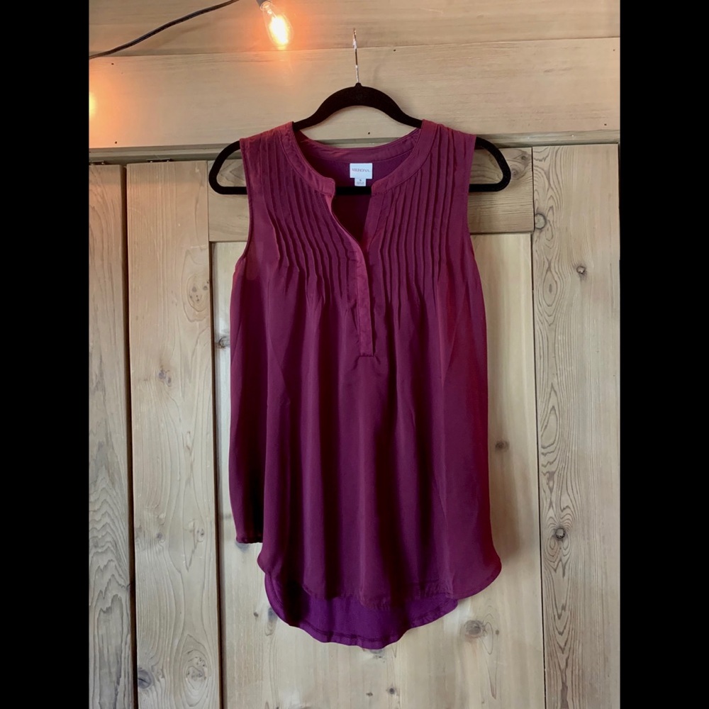 Eggplant Purple Tank Top